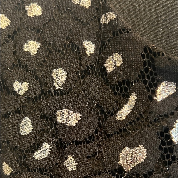 Tommy Hilfiger Black and Silver Mini Dress - Picture 4 of 9